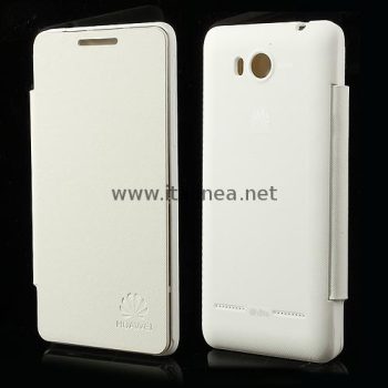 Калъф /flip cover/ Huawei G600 - бял