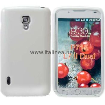 Силиконов Jelly / TPU калъф LG Optimus L7 II Dual / p715 - бял