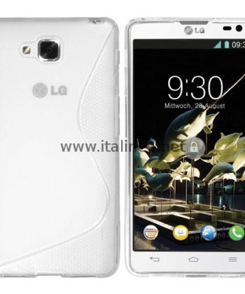 Силиконов TPU S-Line калъф LG Optimus L9 II / D605 / бял