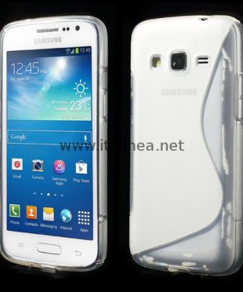 Силиконов S-Line калъф Samsung G3815 Galaxy Express 2  / - бял
