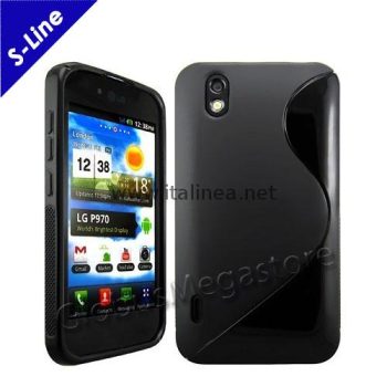 Силиконов TPU S-Line калъф за LG P970 Optimus Black