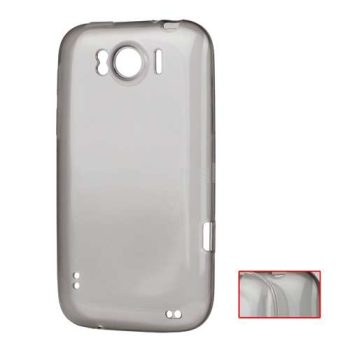 Силиконов TPU калъф за HTC Sensation XL - сив