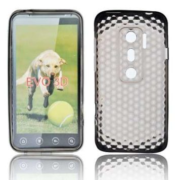 Гел-Термопластик калъф за HTC Evo 3D / TPU case