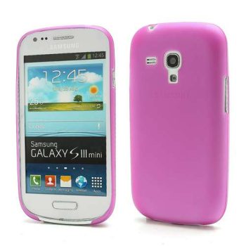 Ultrathin пластик калъф Samsung i8190 Galaxy S3 Mini - розов