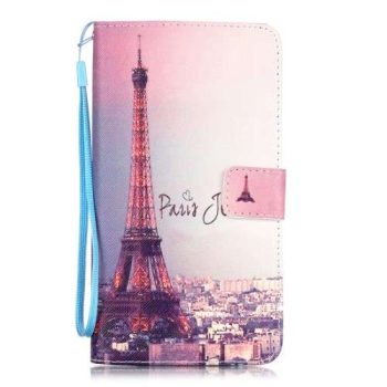 Кожен калъф /book type/ LG Stylus 2 - Айфелова кула