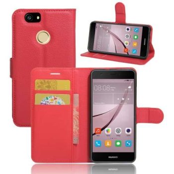 Калъф /book type/ Huawei Nova - червен
