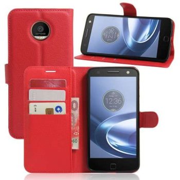 Калъф /book type/ Motorola Moto Z Play - червен