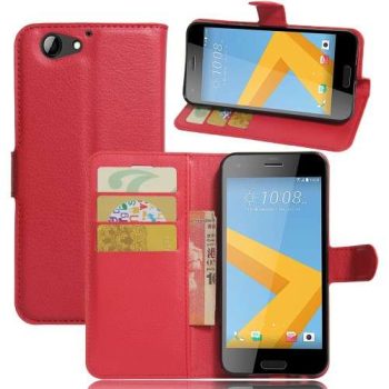 Калъф / book type / HTC One A9s - червен