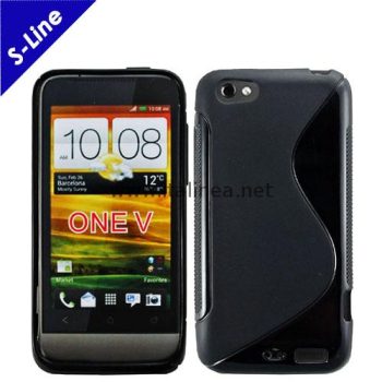 Силиконов TPU S-Line калъф за HTC ONE V / TPU case