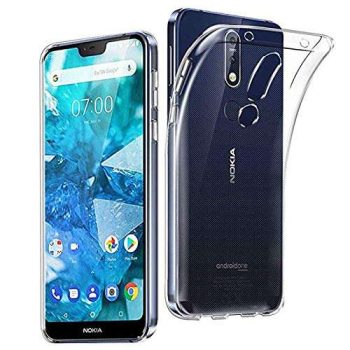 Силиконов Ultra Slim 0.3 mm калъф Nokia 8.1 - прозрачен