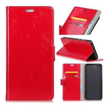 Калъф / book type / HTC U12 Plus - червен