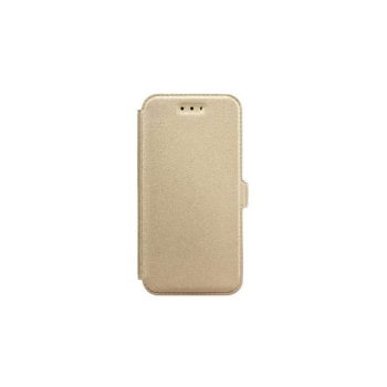 Калъф / book pocket / HTC One A9 - златен