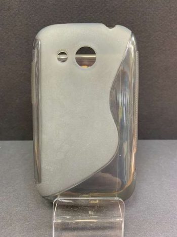 Силиконов TPU S-Line калъф HTC Desire C / сив