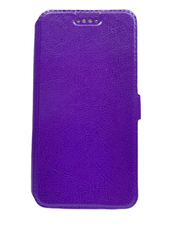 Калъф / book pocket / Lenovo Vibe C A2020 - лилав