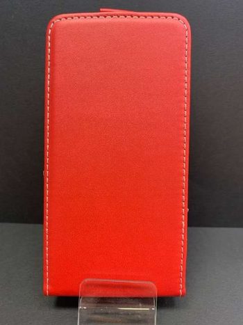 Кожен калъф Flexi Lenovo Vibe C A2020 - червен
