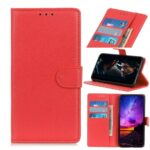 Калъф / book type / Xiaomi Redmi 9 - червен