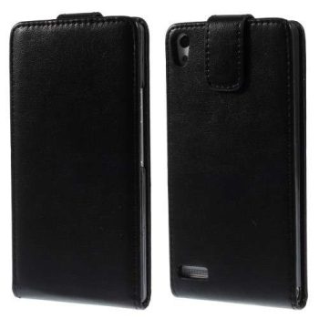Кожен калъф Flip Huawei Ascend P6
