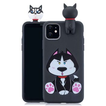 Силиконов гръб 3D Animal iPhone 11 - куче