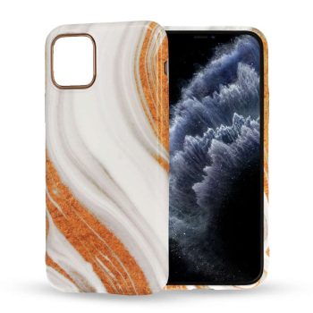 Силиконов гръб Marble Silicone iPhone 11 - Design-1