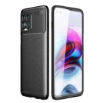 Силиконов гръб Auto Focus Carbon Motorola Moto G100 / Motorola Edge S - черен