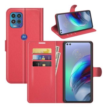Калъф / book type / Motorola Moto G100 / Motorola Edge S - червен