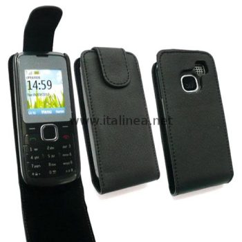 Кожен калъф за Nokia C1-01 / Leather Case Nokia C1-01