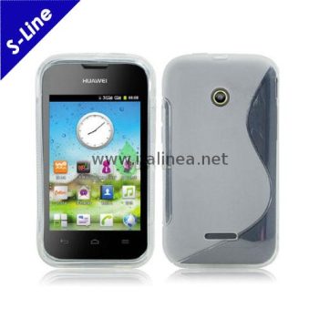 Силиконов TPU S-Line калъф Huawei Y210 - бял