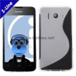 Силиконов TPU S-Line калъф Huawei Y300 Ascend / бял