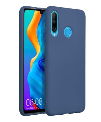 Силиконов гръб Silicone Lite Huawei P30 Lite - син
