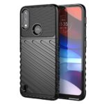 Силиконов гръб Thunder Motorola Moto E7 Power - черен
