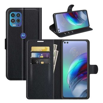 Калъф / book type / Motorola Moto G100 / Motorola Edge S - черен