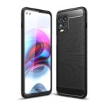 Силиконов гръб Carbon Motorola Moto G100 / Motorola Edge S - черен