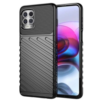 Силиконов гръб Thunder Motorola Moto G100 / Motorola Edge S - черен