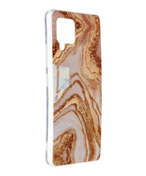 Силиконов гръб Marble Cosmo Samsung Galaxy A12 - Design-9