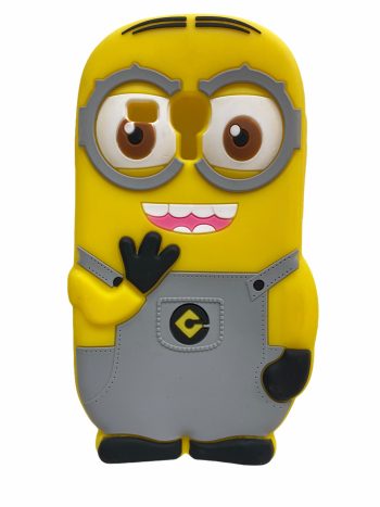 3D Силиконов гръб Samsung i8190 Galaxy S3 mini - миньон сив гащеризон