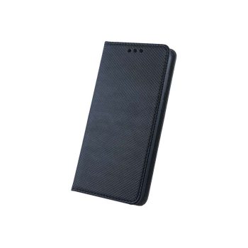 Кожен калъф тефтер тип книга / smart book magnet / Xiaomi Redmi Note 10 5G - черен