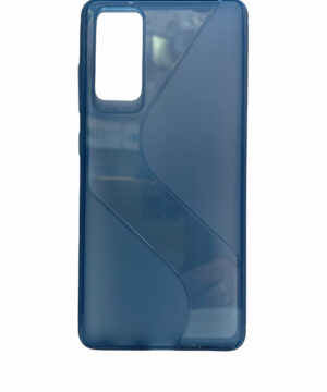 Силиконов калъф гръб кейс S-Case Samsung Galaxy S20 FE - син