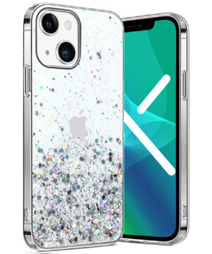 Силиконов калъф гръб Brilliant Case iPhone 13 Mini - прозрачен