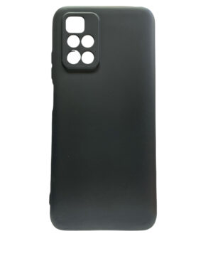 Силиконов калъф гръб Matt Case Xiaomi Redmi 10 - черен