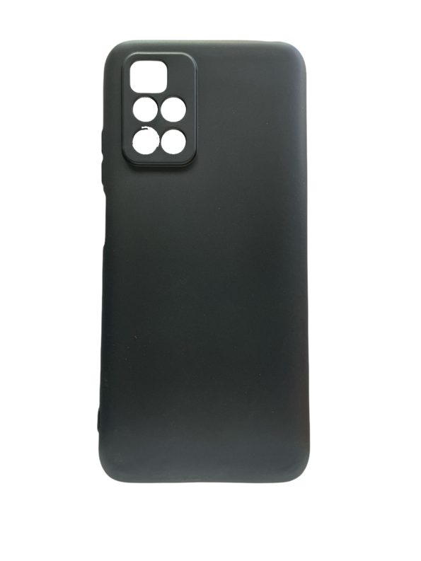 Силиконов калъф гръб Matt Case Xiaomi Redmi 10 - черен