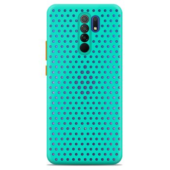 Силиконов калъф гръб Breath Case Xiaomi Redmi 9 - мента