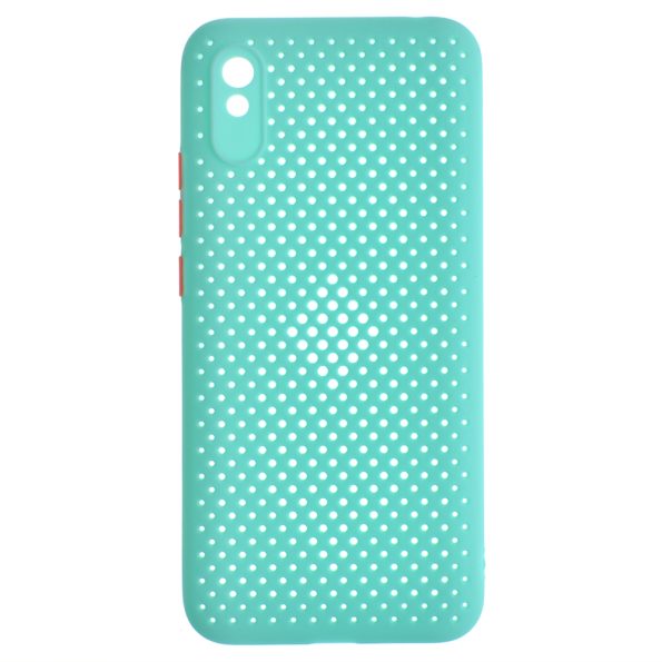 Силиконов калъф гръб Breath Case Xiaomi Redmi 9A - мента