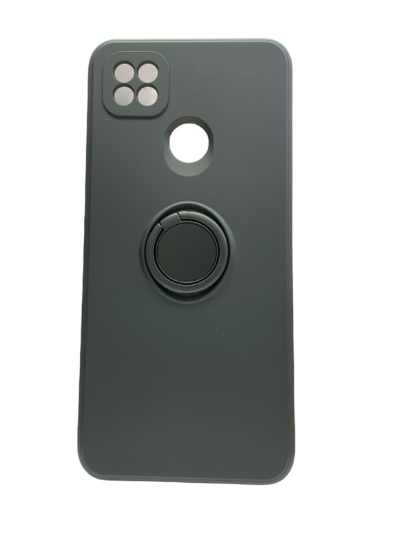 Силиконов калъф гръб Ring Case Xiaomi Redmi 9C - черен