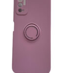 Силиконов калъф гръб Ring Case Xiaomi Redmi Note 10 5G / Poco M3 Pro - лилав