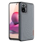 Силиконов калъф гръб Dux Ducis Fino Case Xiaomi Redmi Note 10 - сив