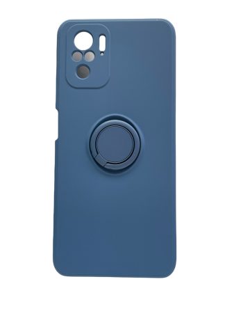 Силиконов калъф гръб Ring Case Xiaomi Redmi Note 10 - син