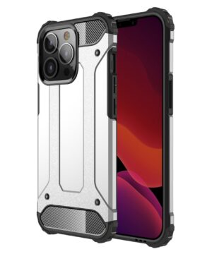 Удароустойчив гръб Armor Case iPhone 13 Pro - сив