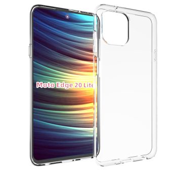 Силиконов калъф гръб Ultra Slim Motorola Edge 20 Lite - прозрачен