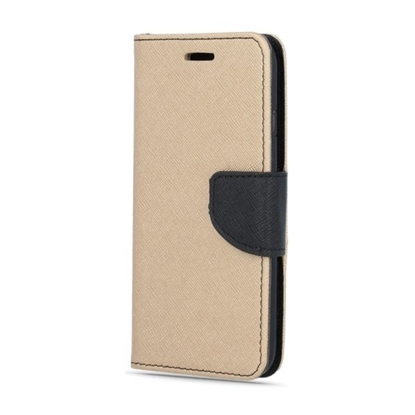 Кожен калъф тефтер / Fancy book / Xiaomi 11T / 11T Pro - златен