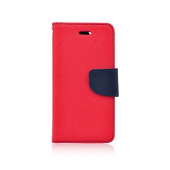 Кожен калъф тефтер / Fancy book / Xiaomi 11T / 11T Pro - червен